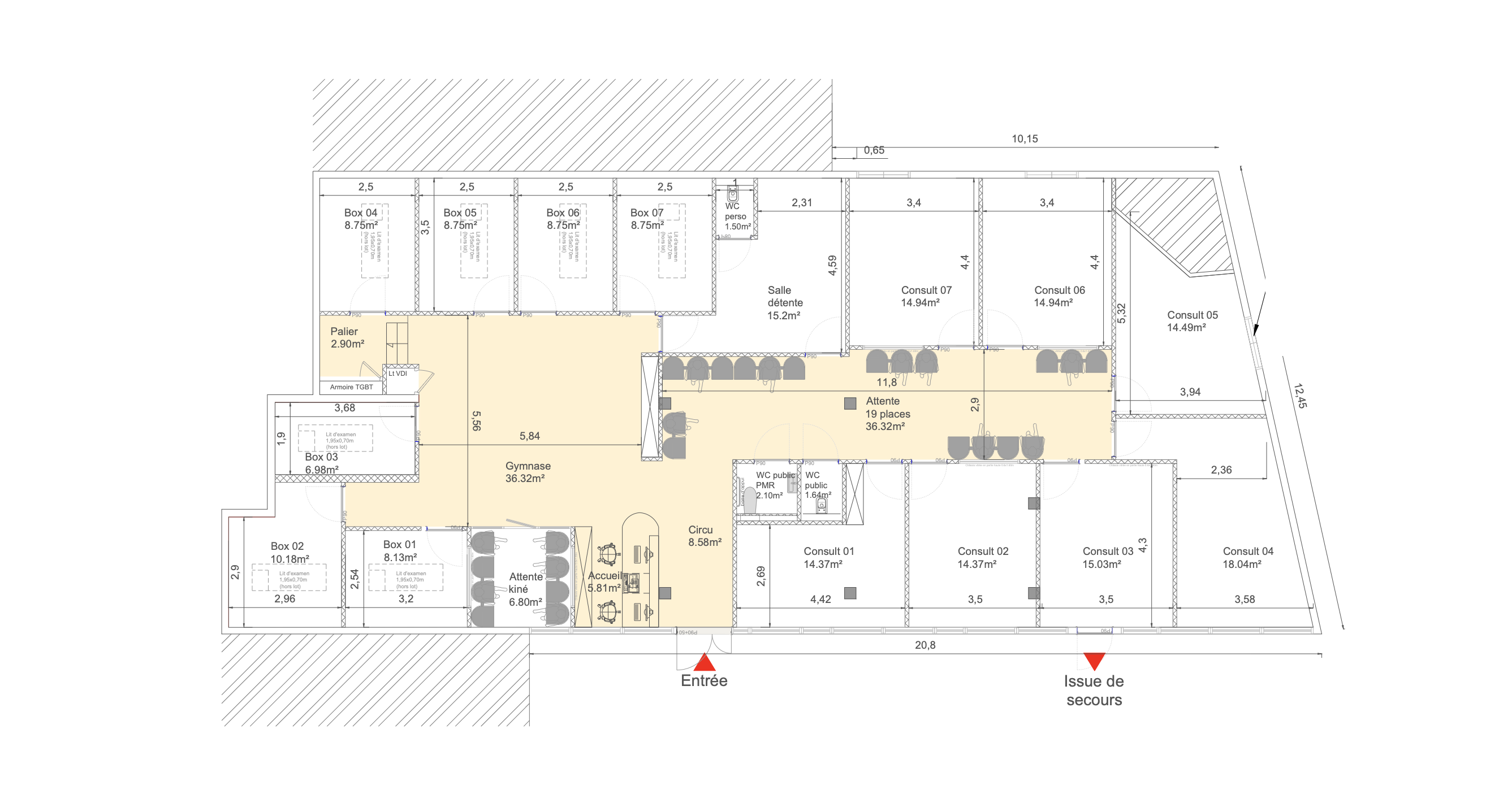 Plan du projet Medipark